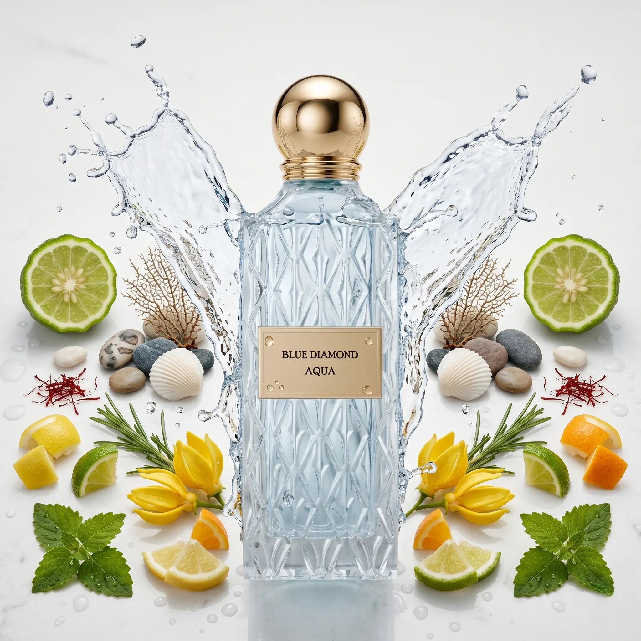 Blue Diamond Aqua EDP 150mL by Ibrahim Al Qurashi