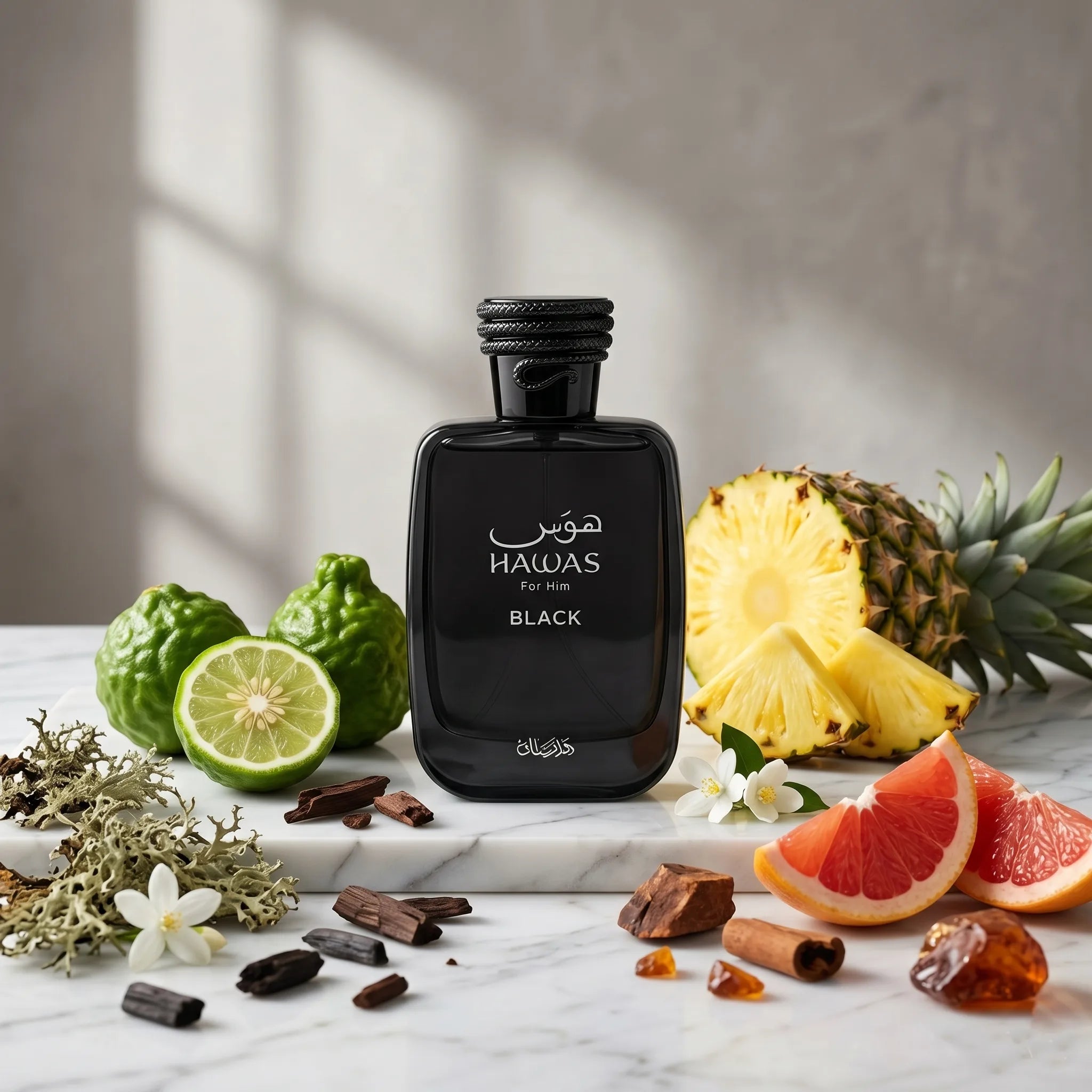 Rasasi Hawas Black Perfume Spray (M) 100ml
