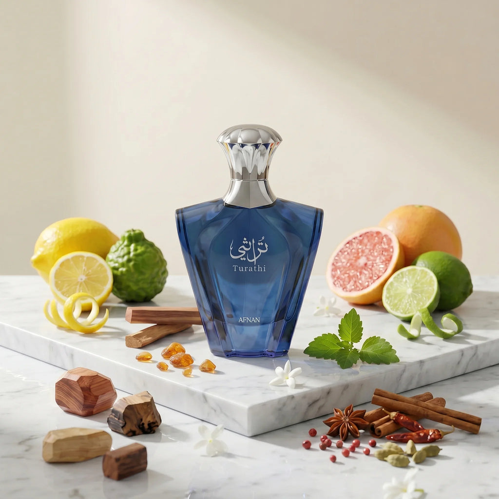 Turathi Blue Perfume Spray (M) 90ml by Afnan