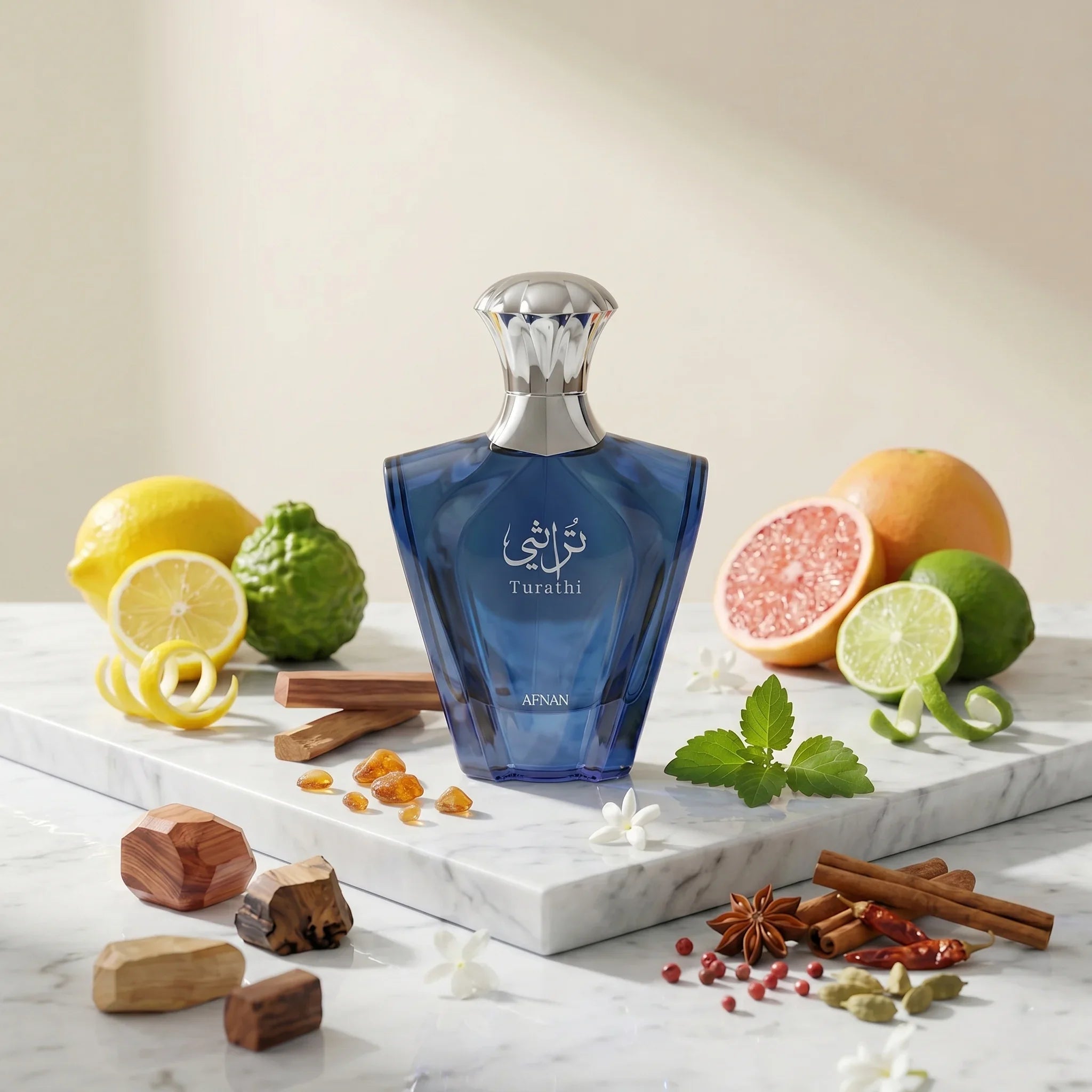 Turathi Blue Perfume Spray (M) 90ml by Afnan