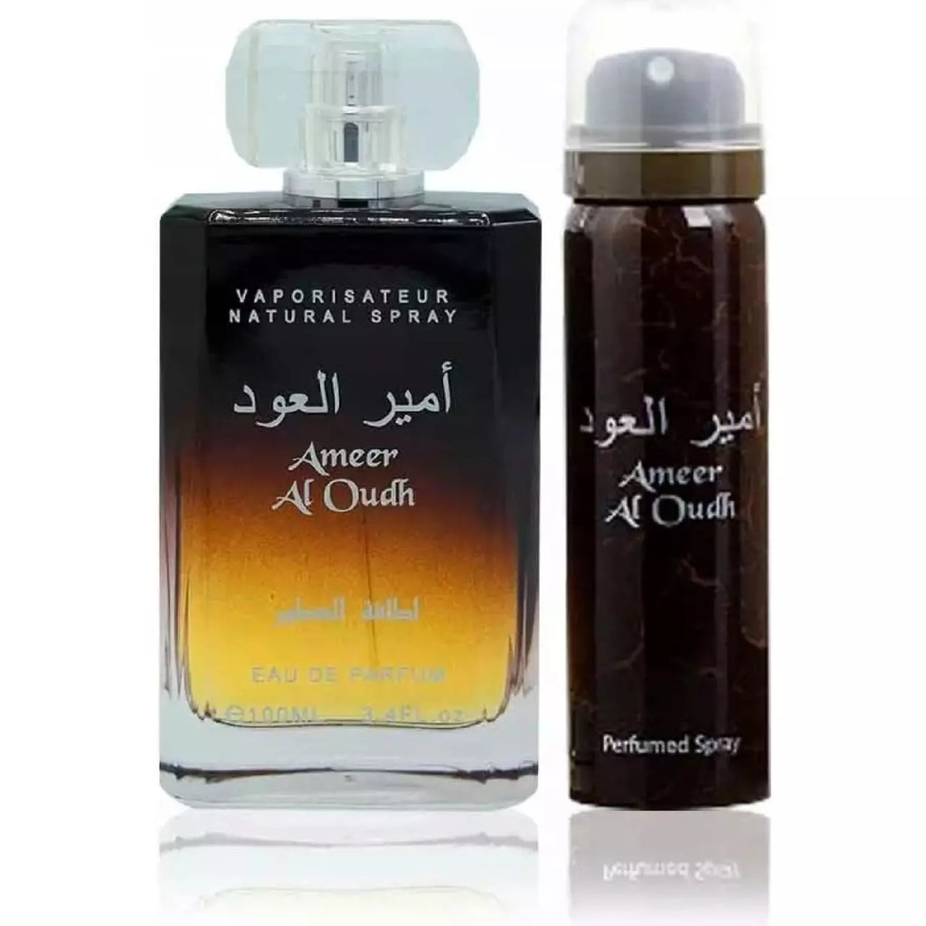 Lattafa Ameer Al Oudh Men's Set – EDP 100ml + Deodorant 50ml